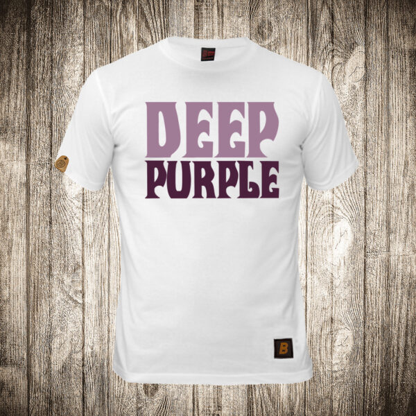 muska majica boja bela slika deep purple