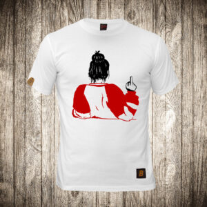 Devojka srednji prst