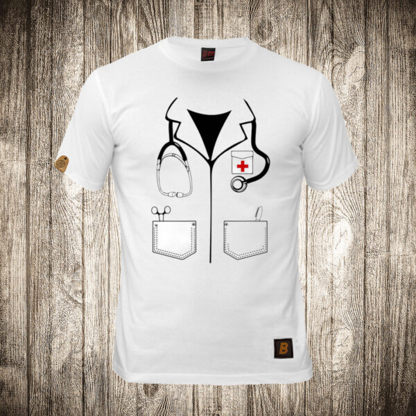 decija majica boja bela slika doktorska uniforma medicina