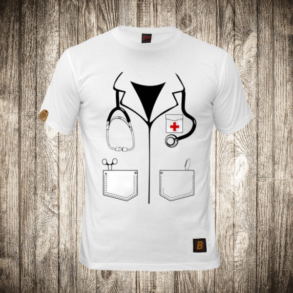 muska majica boja bela slika doktorska uniforma medicina