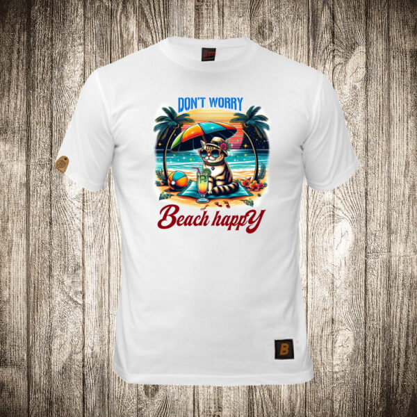 decija majica boja bela slika dont worry beach please leto more
