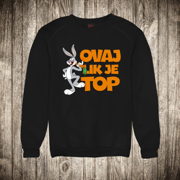 duks bez kapuljace boja crna slika dusko dugousko ovaj lik je top
