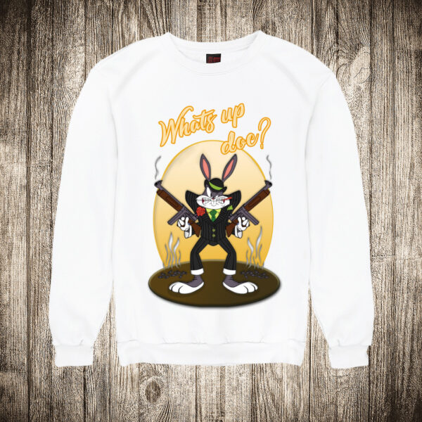 duks bez kapuljace boja bela slika dusko dugousko whats up doc