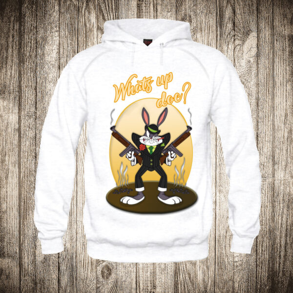 duks sa kapuljacom boja bela slika dusko dugousko whats up doc