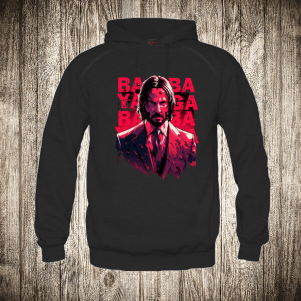 duks sa kapuljacom boja crna slika dzon vik 6 john wick baba jaga