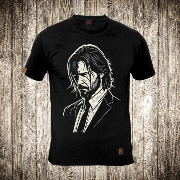 muska majica boja crna slika dzon vik john wick 5