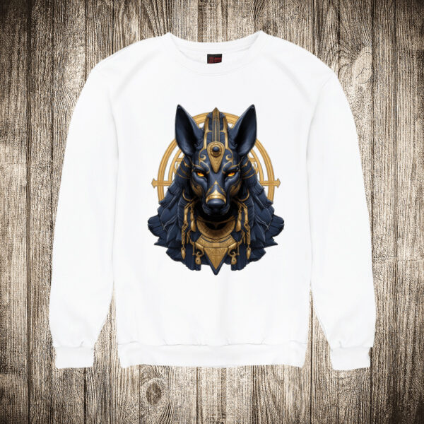 duks bez kapuljace boja bela slika egipat anubis 2
