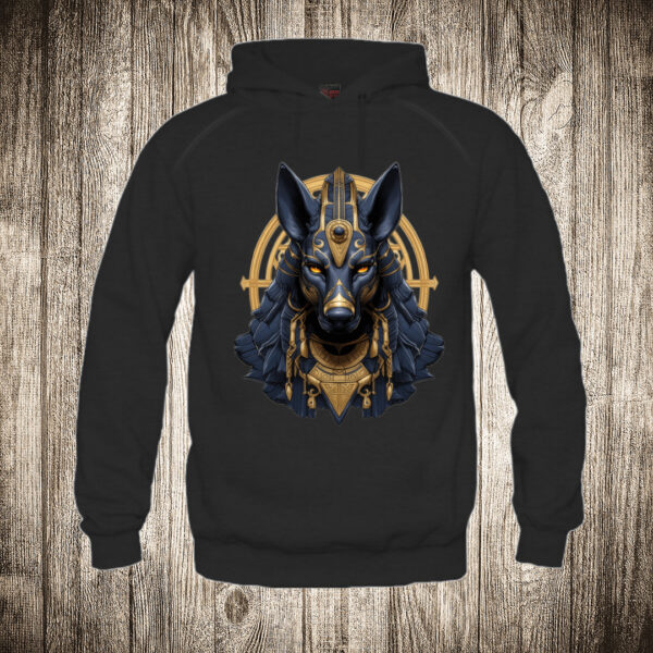 duks sa kapuljacom boja crna slika egipat anubis 2