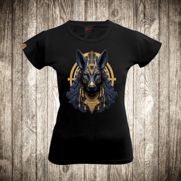 zenska majica boja crna slika egipat anubis 2