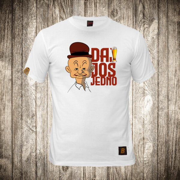 decija majica boja bela slika elmer daj jos jedno pivo