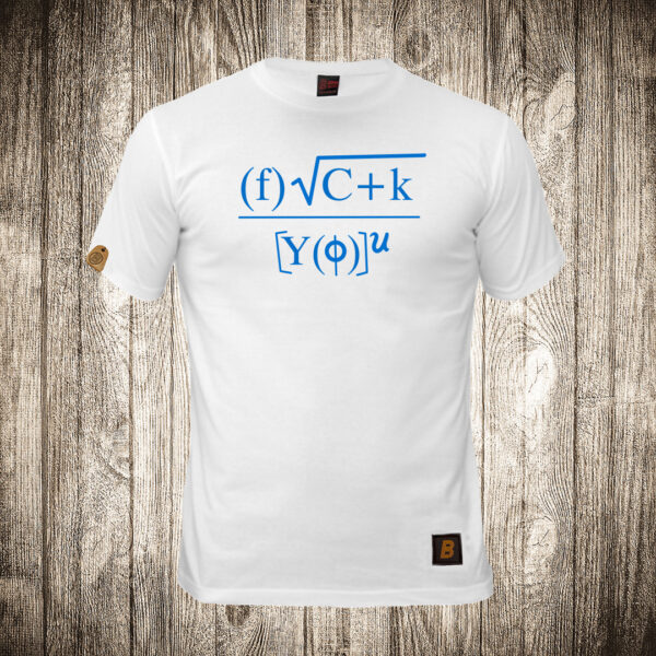 decija majica boja bela slika fuck you formula