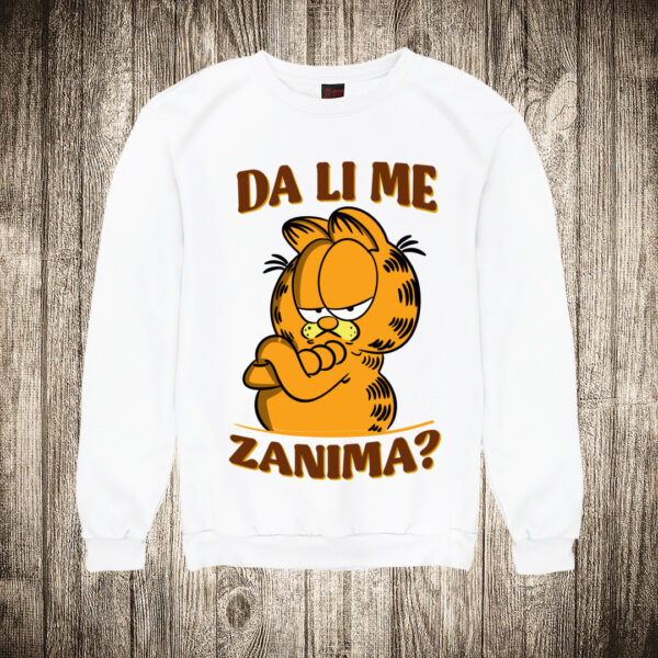 duks bez kapuljace boja bela slika garfild da li me zanima