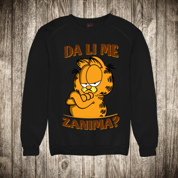 duks bez kapuljace boja crna slika garfild da li me zanima
