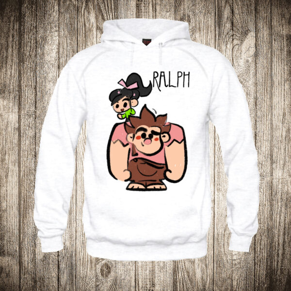 deciji duks boja bela slika ralph