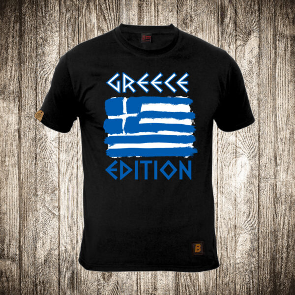 muska majica boja crna slika greece edition grcka