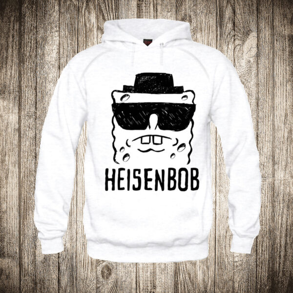 duks sa kapuljacom boja bela slika heisenbob heisenberg i sundjer bob