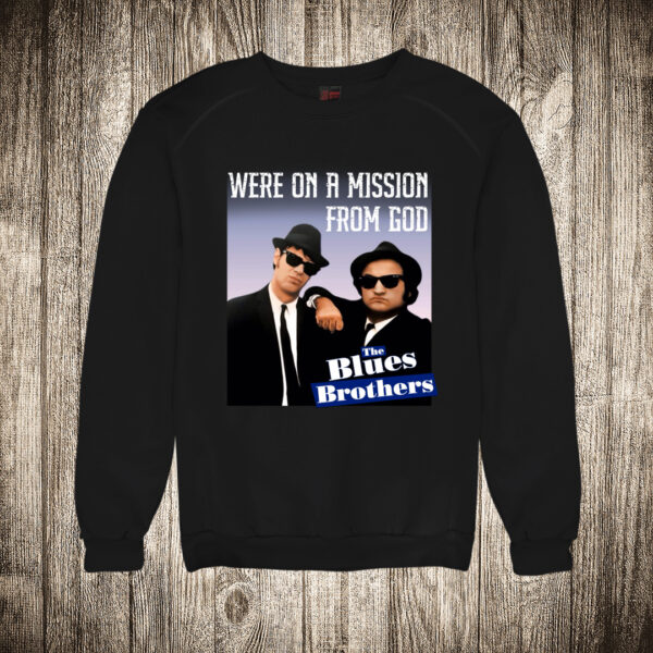 duks bez kapuljace boja crna slika the blues brothers