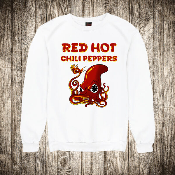 duks bez kapuljace boja bela slika hobotnica red hot chilli peppers rhcp