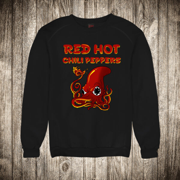 duks bez kapuljace boja crna slika hobotnica red hot chilli peppers rhcp