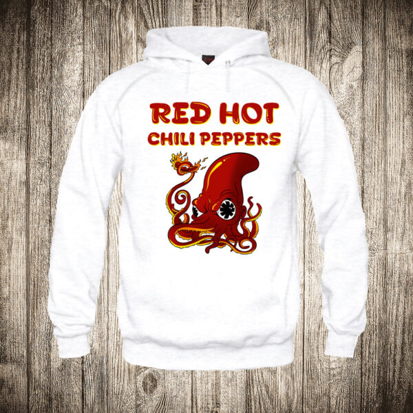 duks sa kapuljacom boja bela slika hobotnica red hot chilli peppers rhcp