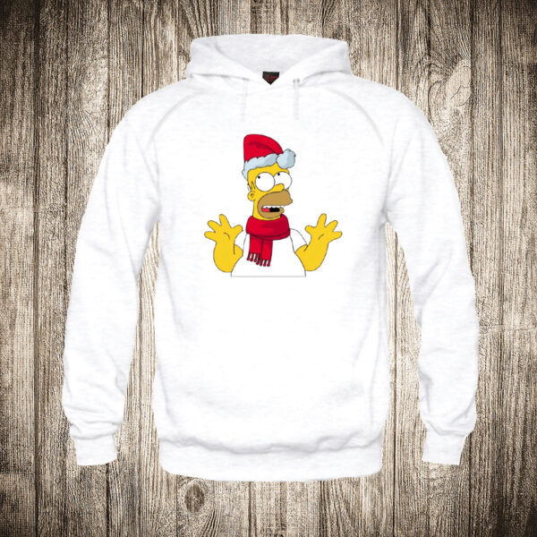 deciji duks boja bela slika homer simpson kao deda mraz nova godina