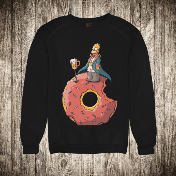 duks bez kapuljace boja crna slika homer simpson kao mali princ