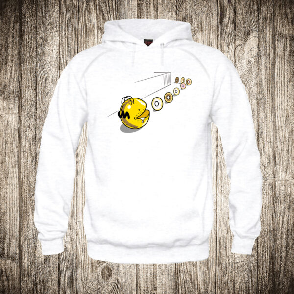 deciji duks boja bela slika homer simpson pac man krofne