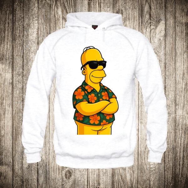 deciji duks boja bela slika homer simpson u letnjem fazonu