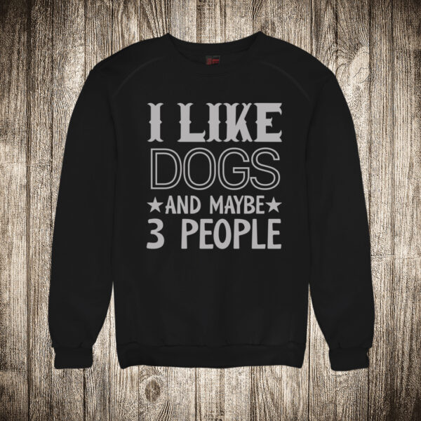 duks bez kapuljace boja crna slika i like dogs and maybe 3 people