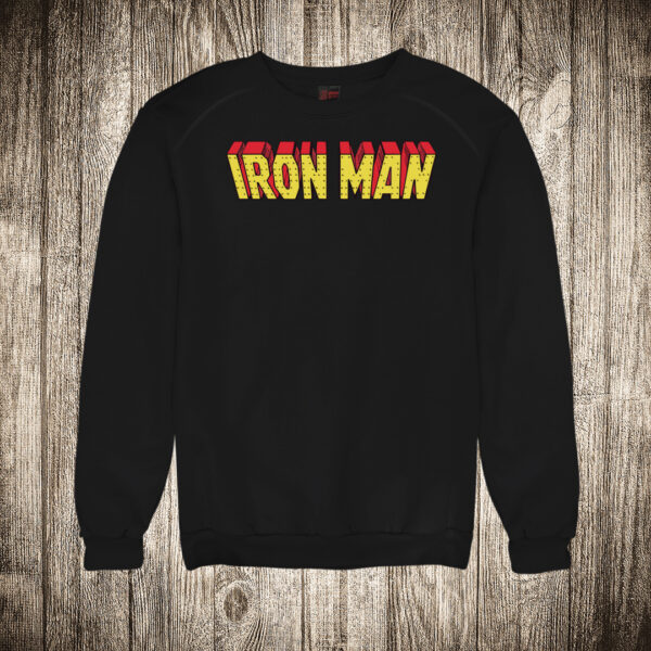 duks bez kapuljace boja crna slika ironman 4 natpis