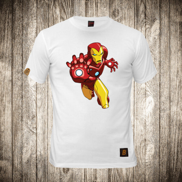decija majica boja bela slika ironman 6