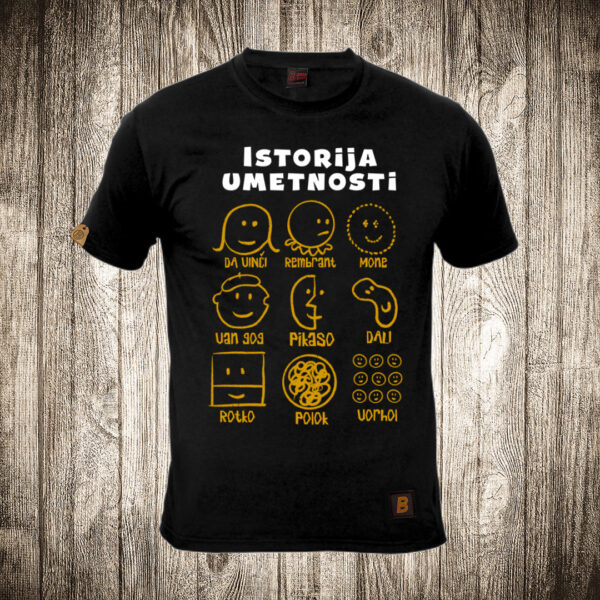 muska majica boja crna slika istorija umetnosti stilovi crteza umetnika