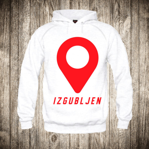 duks sa kapuljacom boja bela slika izgubljen lost