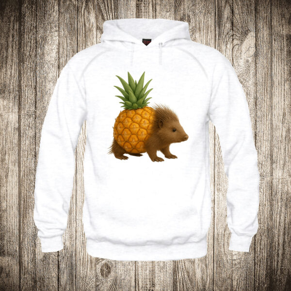 deciji duks boja bela slika jez ananas