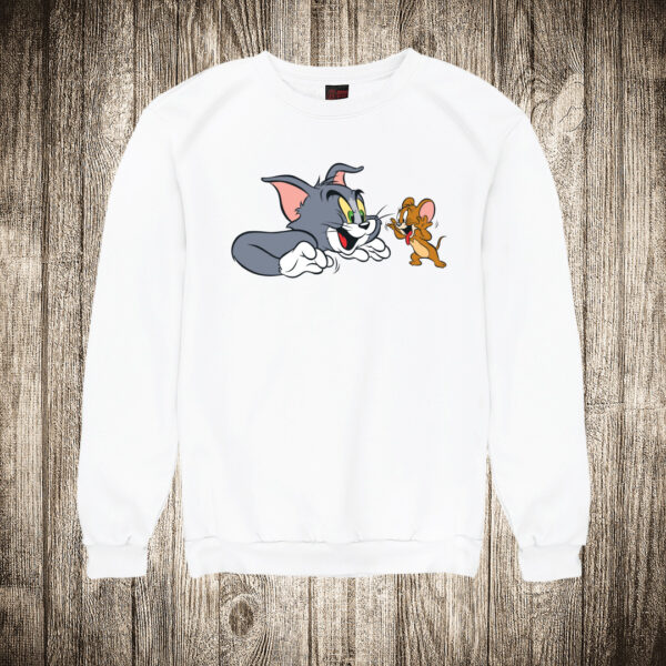 duks bez kapuljace boja bela slika tom and jerry tom i dzeri