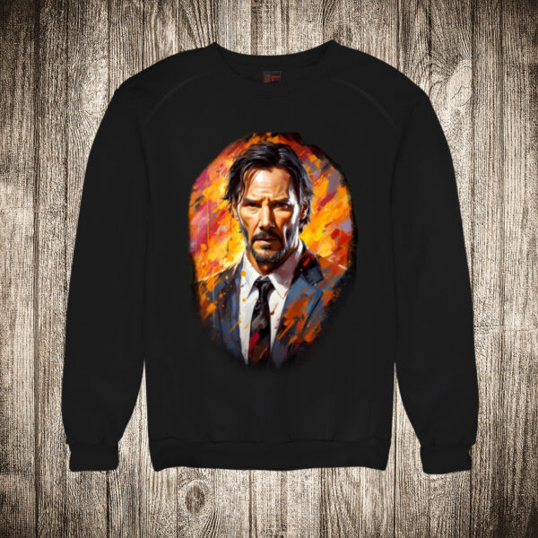 duks bez kapuljace boja crna slika john wick vodene boje