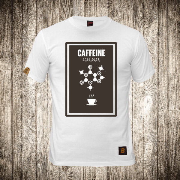 decija majica boja bela slika kafa 9 caffeine