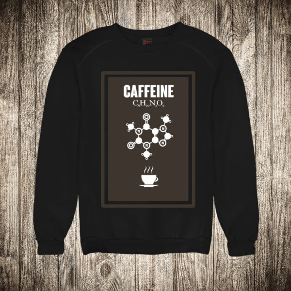duks bez kapuljace boja crna slika kafa 9 caffeine
