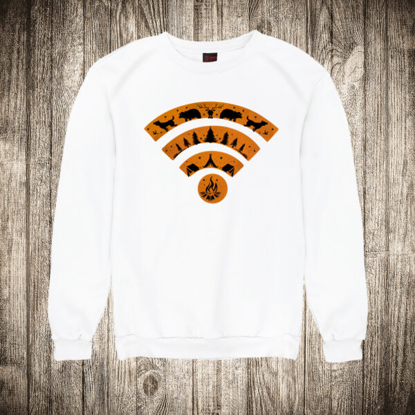 duks bez kapuljace boja bela slika kapovanje priroda wi fi znak