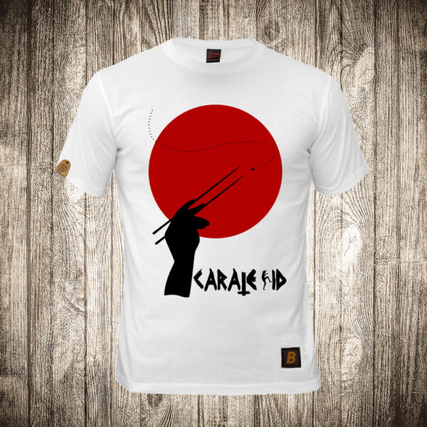 muska majica boja bela slika karate kid