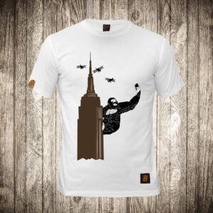 King Kong Selfie na vrhu zgrade