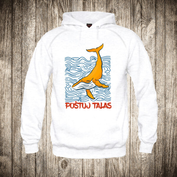 deciji duks boja bela slika kit postuj talas more leto