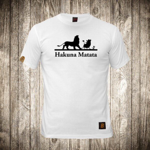 decija majica boja bela slika kralj lavova hakuna matata lion king