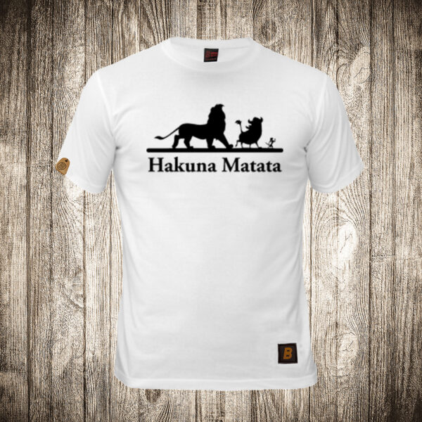 muska majica boja bela slika kralj lavova hakuna matata lion king
