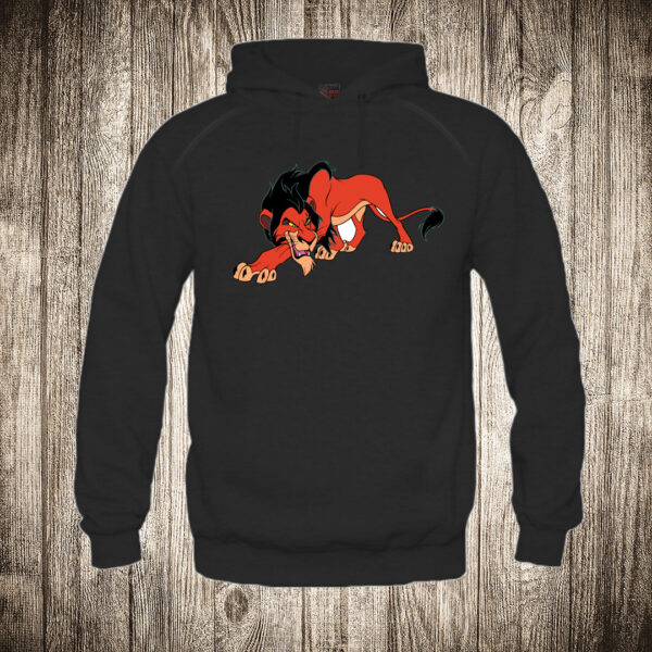 duks sa kapuljacom boja crna slika kralj lavova lion king skar
