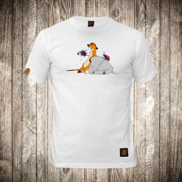 decija majica boja bela slika kralj lavova lion king timon i bube 2