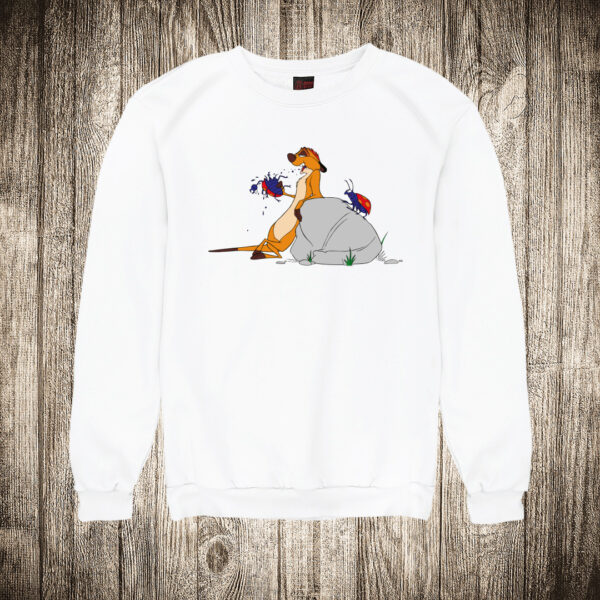 duks bez kapuljace boja bela slika kralj lavova lion king timon i bube 2