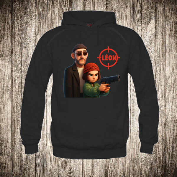 duks sa kapuljacom boja crna slika leon i matilda profesionalac crtani