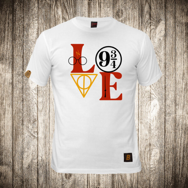 decija majica boja bela slika love ljubav harry poter 2