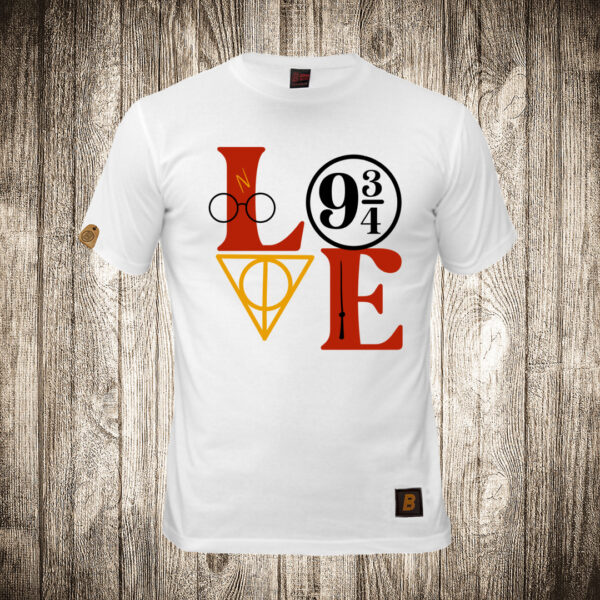 muska majica boja bela slika love ljubav harry poter 2